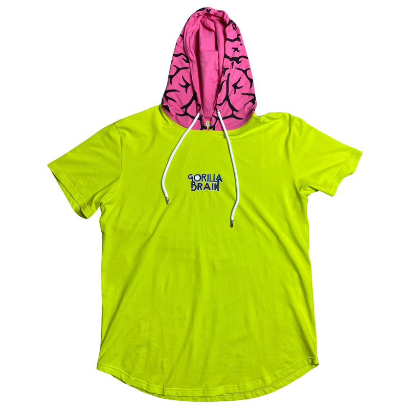 Gorilla Brain™ "SAFETY GREEN" Hoodie Tee